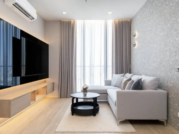 2-Bed, 2-Bath, 59 sqm Condo for Rent at NOBLE STATE 39 near BTS Phrom Phong, 60K THB/Month