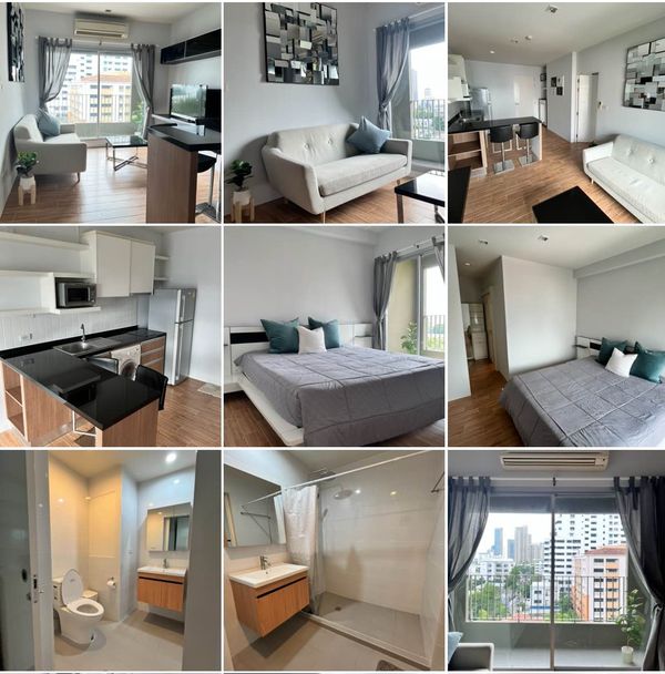 Fully furnished 1-bedroom, 1-bathroom condo at The Seed Musee, 43 sqm, for sale at 5,350,000 THB in Khlong Toei, Bangkok. Prime location near Sukhumvit and BTS.