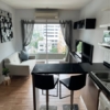 Fully furnished 1-bedroom, 1-bathroom condo at The Seed Musee, 43 sqm, for sale at 5,350,000 THB in Khlong Toei, Bangkok. Prime location near Sukhumvit and BTS.