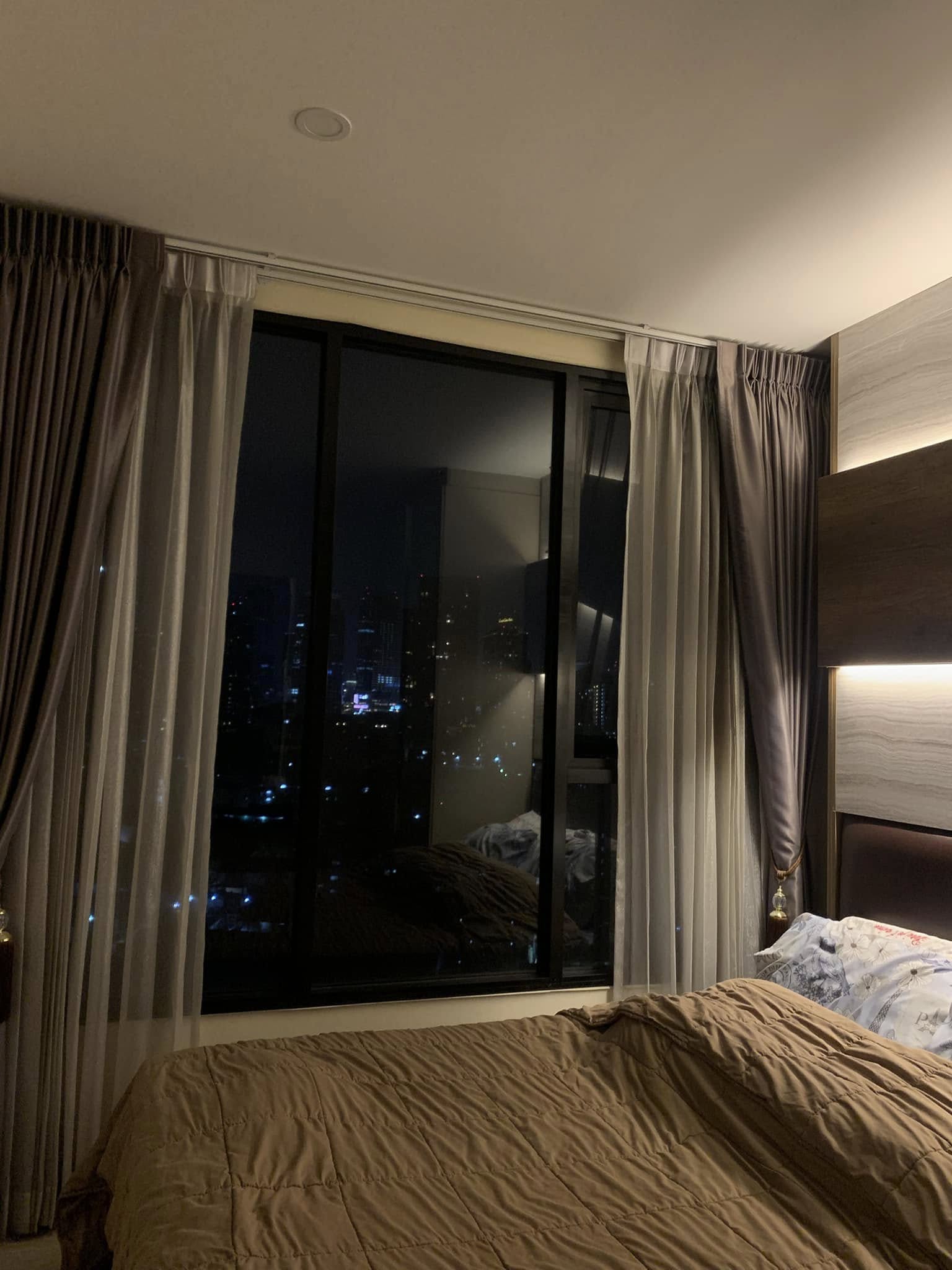 Modern 2-bedroom 1-bathroom 38 sqm condo at Knightsbridge Prime Sathorn. Rent 37,000 THB/month. Fully furnished. Near BTS Chong Nonsi, pool & gym.