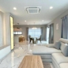 Luxurious eco-friendly 4-bedroom house at Setthasiri Bangna Suvarnabhumi for rent. 247 sqm, solar rooftop, EV charger. Rent 120,000 THB/month.