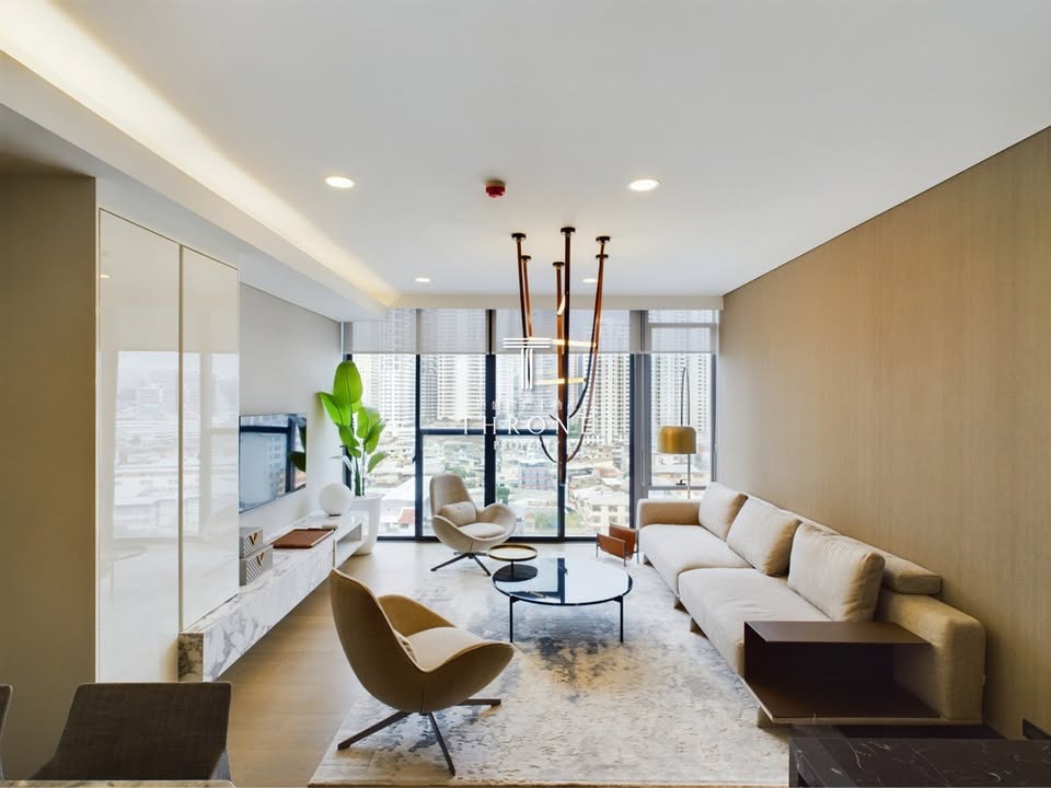 2-BR, 2-BTH, 76.72 sqm Condo for Rent at Siamese Exclusive Queens, 71,000 THB/month, Near Queen Sirikit MRT