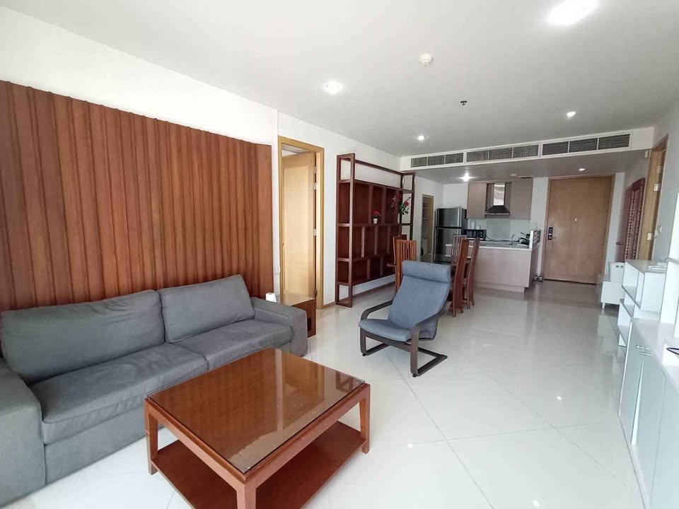 Spacious 2-Bedroom Condo for Rent at The Empire Place Sathorn. Fully furnished, 100 sqm, 7th floor. Prime location near BTS Chong Nonsi. Rent: 45,000 THB/month