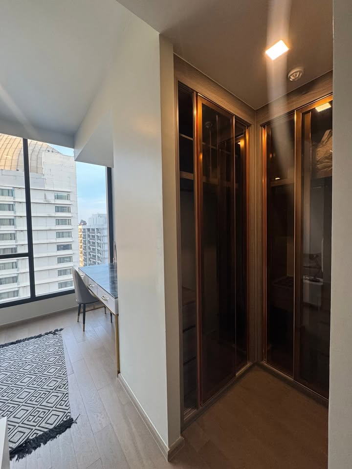 Stylish 2-bedroom, 2-bathroom condo at Celes Asoke, 70 sqm. Rent for 70K/month, near BTS Asok Station. Fully furnished with premium amenities.