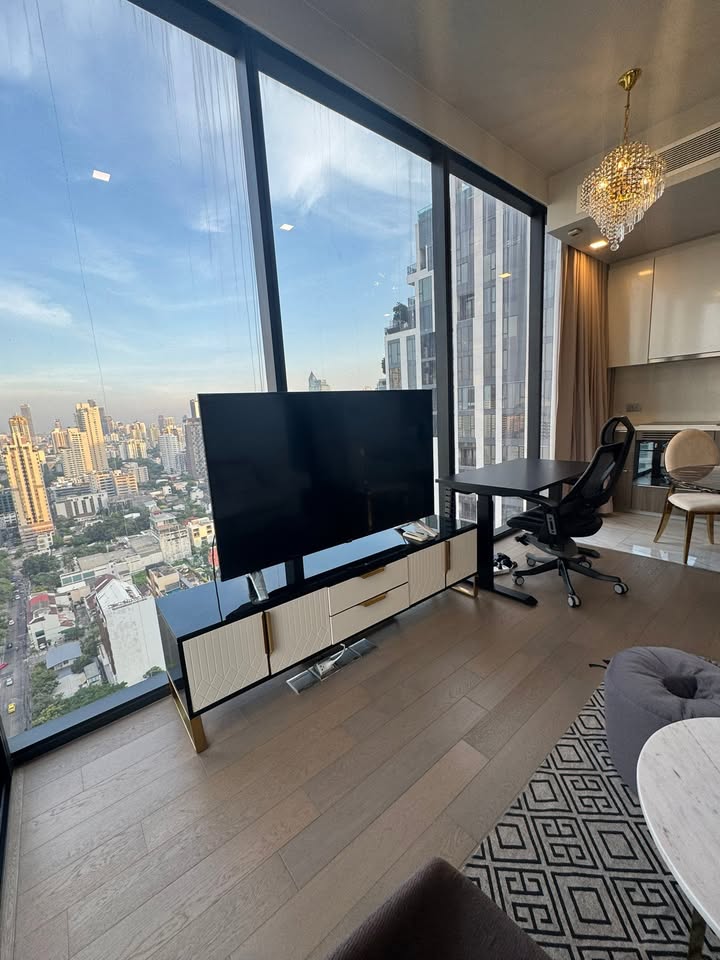 Stylish 2-bedroom, 2-bathroom condo at Celes Asoke, 70 sqm. Rent for 70K/month, near BTS Asok Station. Fully furnished with premium amenities.