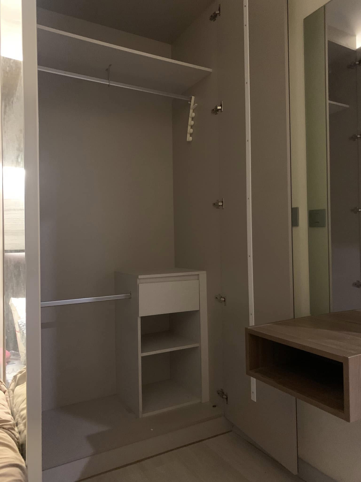 Modern 2-bedroom 1-bathroom 38 sqm condo at Knightsbridge Prime Sathorn. Rent 37,000 THB/month. Fully furnished. Near BTS Chong Nonsi, pool & gym.