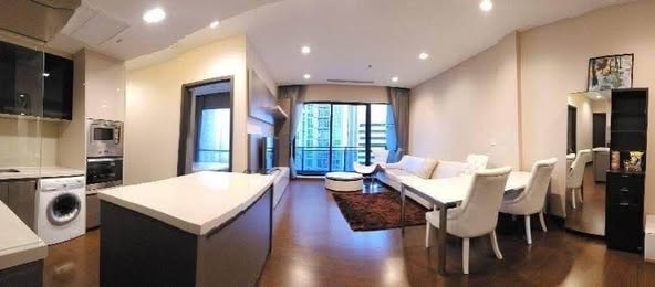 2-Bed, 2-Bath Condo for Rent/Sale at Ivy Ampio, 82 sq.m, Near MRT Cultural Center, Rent: ฿60,000/month, Sale: ฿17,000,000, Huai Khwang, Bangkok