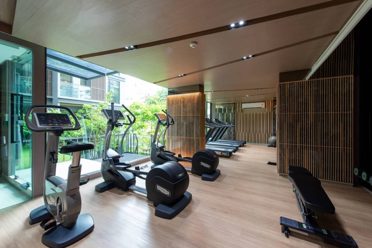 2-bed, 2-bath condo at LLOYD Soonvijai-Thonglor, 54 sqm, for rent starting from 50,000 THB/month. Available Feb 17. Near BTS Thonglor. Fully furnished + free Wi-Fi.