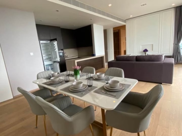 2-Bedroom, 2-Bathroom Condo for Rent at Saladang One, Silom – 110 sq.m., Stunning City Views, Near BTS Sala Daeng, Only ฿140,000/month