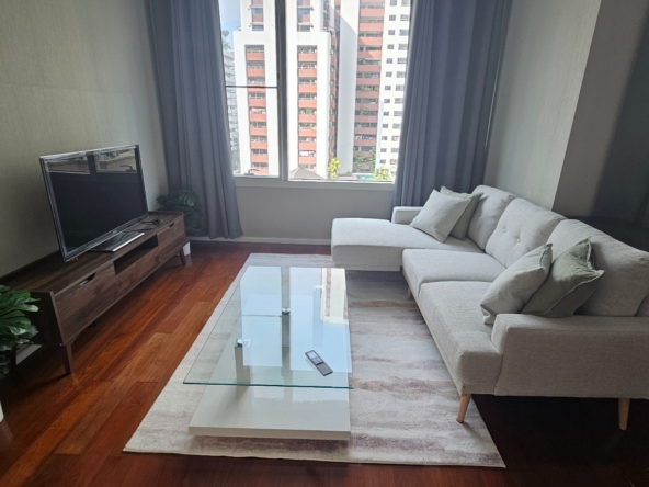 3-Bed 3-Bath 129sqm Wind Sukhumvit 23 for Rent, 69K THB, Near BTS Asoke