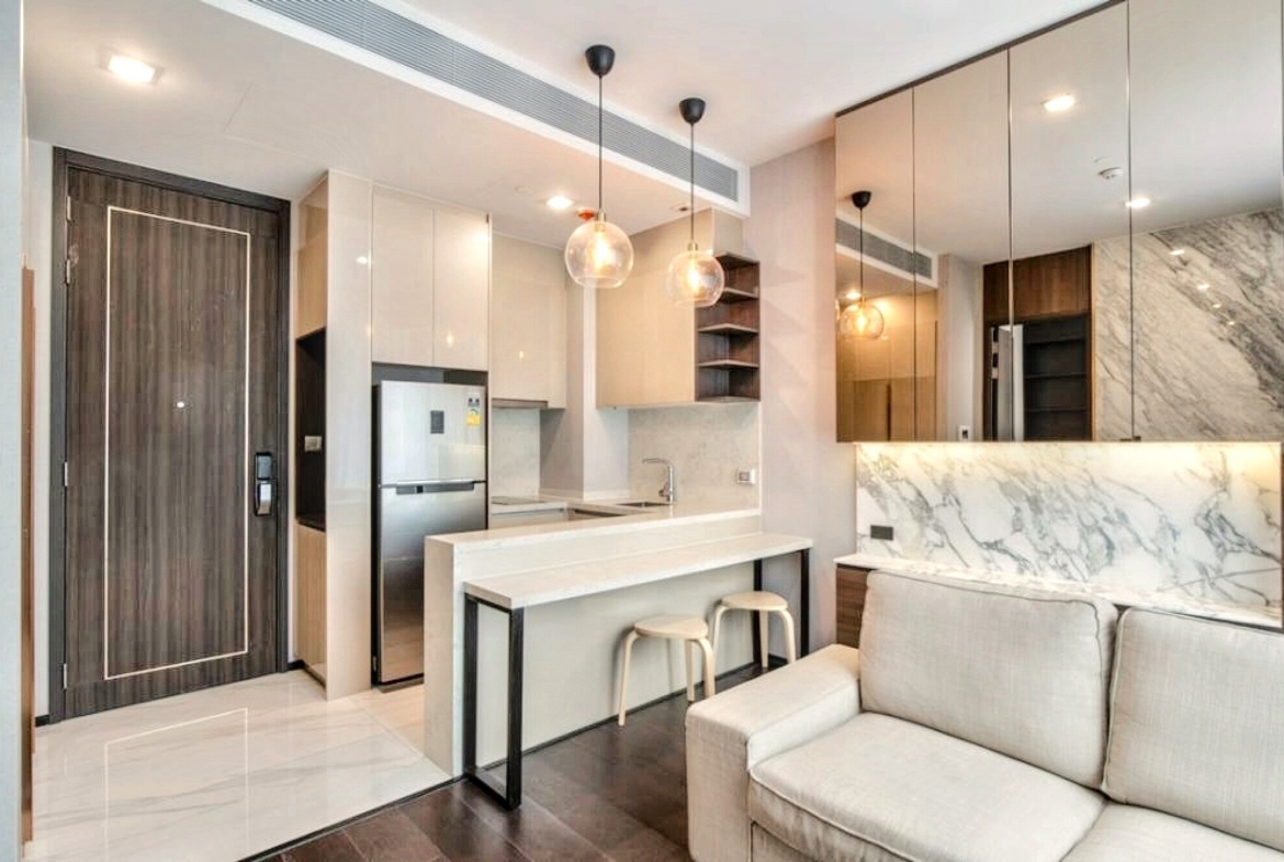 1-Bedroom 1-Bathroom 42 sqm Condo for Rent at LAVIQ Sukhumvit 57, 45,000 THB/month, Near Thonglor BTS Station