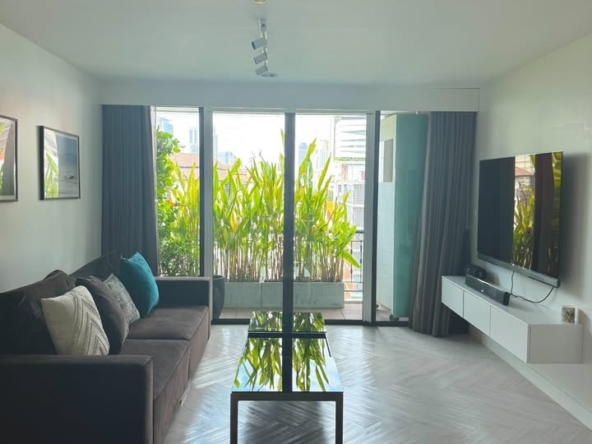 3-Bed, 3-Bath 110sqm Penthouse at Pearl Residences Sukhumvit 24 for Rent 85K THB, 400m to BTS Phrom Phong