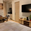 Fully furnished 1-bedroom condo, 28 sqm, at Park Origin Phrom Phong. High floor, stunning city views, 900m from BTS Phrom Phong. Perfect for urban living.