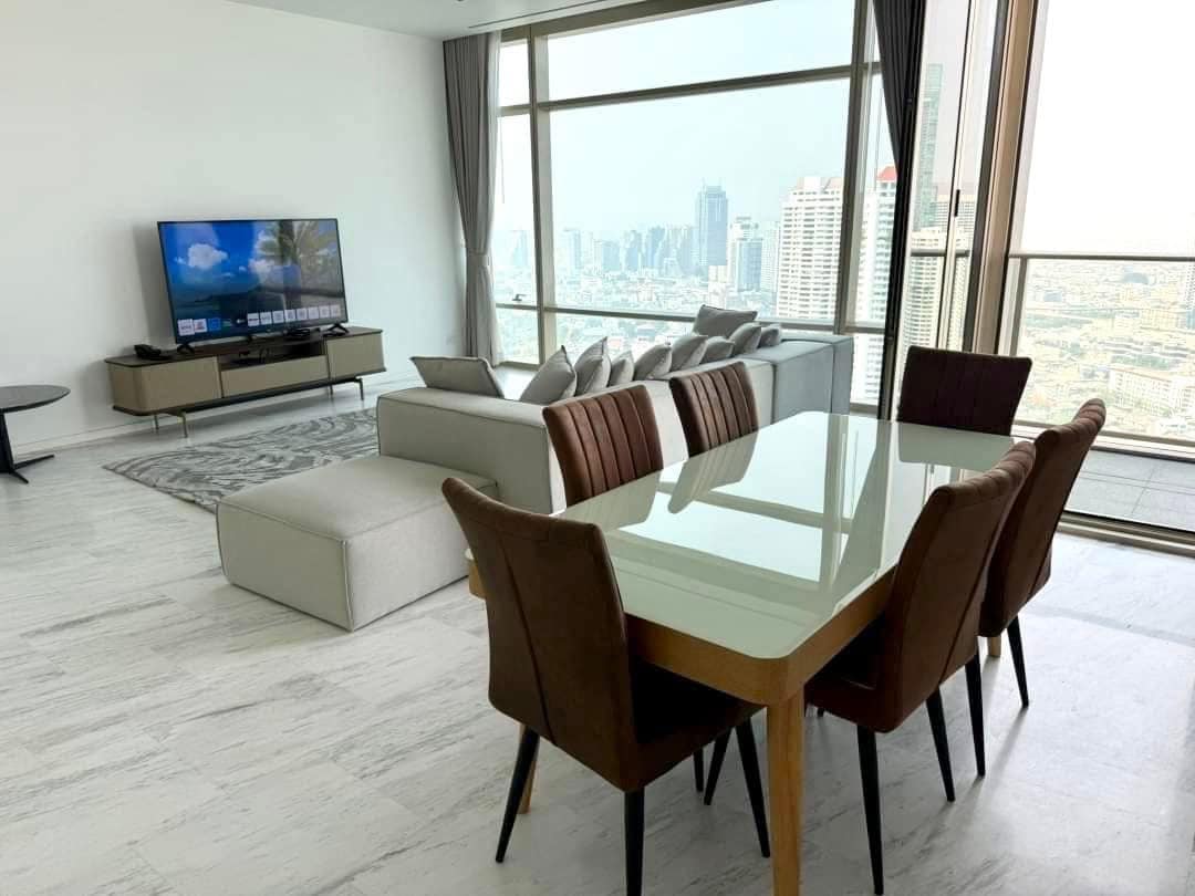 Luxury 3-bed 3-bath 192 sqm condo at Four Seasons Private Residences for rent at ฿260,000/month. Fully furnished, floor 30, Mae Rim, Chiang Mai. Available 14/2/2025!