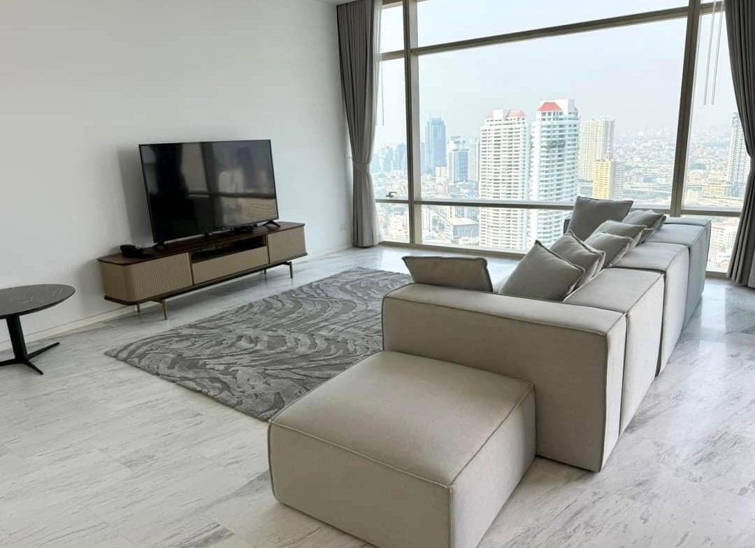Luxury 3-bed 3-bath 192 sqm condo at Four Seasons Private Residences for rent at ฿260,000/month. Fully furnished, floor 30, Mae Rim, Chiang Mai. Available 14/2/2025!