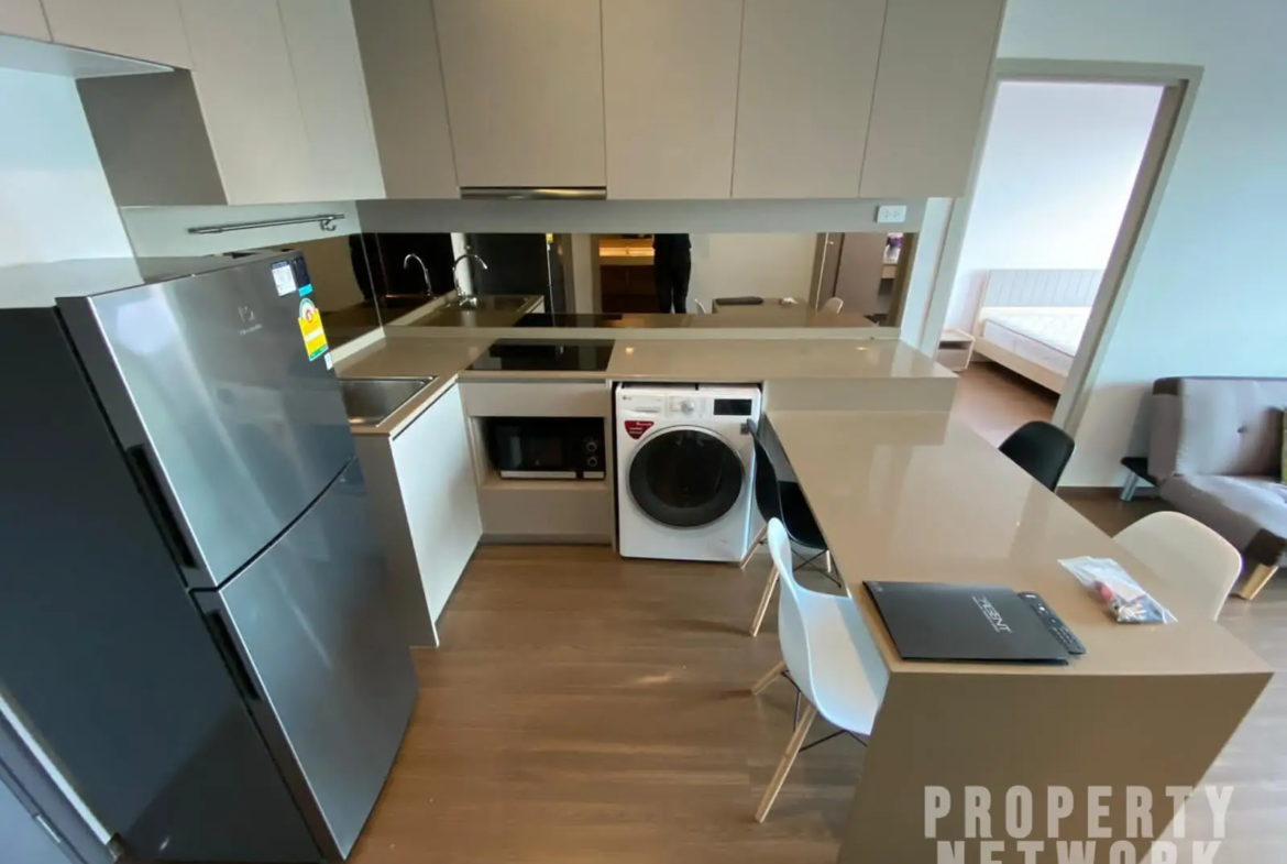 2-Bed, 2-Bath, 53sqm Ideo Sukhumvit 93 for Rent 29.8K/Month or Sale 8M, 250m to BTS Bang Chak, Fully Furnished, Modern Living in Phra Khanong, Bangkok.