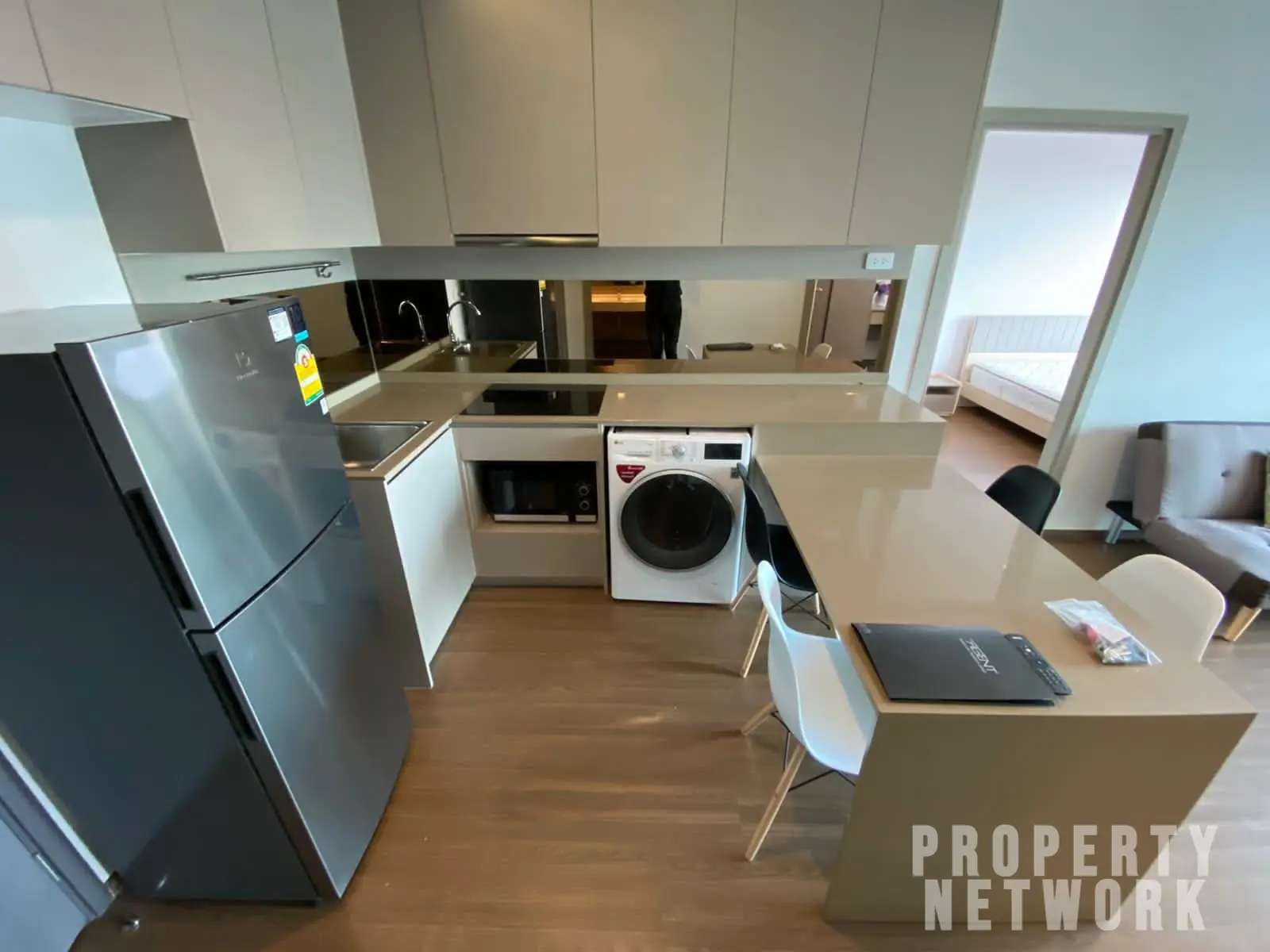 2-Bed, 2-Bath, 53sqm Ideo Sukhumvit 93 for Rent 29.8K/Month or Sale 8M, 250m to BTS Bang Chak, Fully Furnished, Modern Living in Phra Khanong, Bangkok.