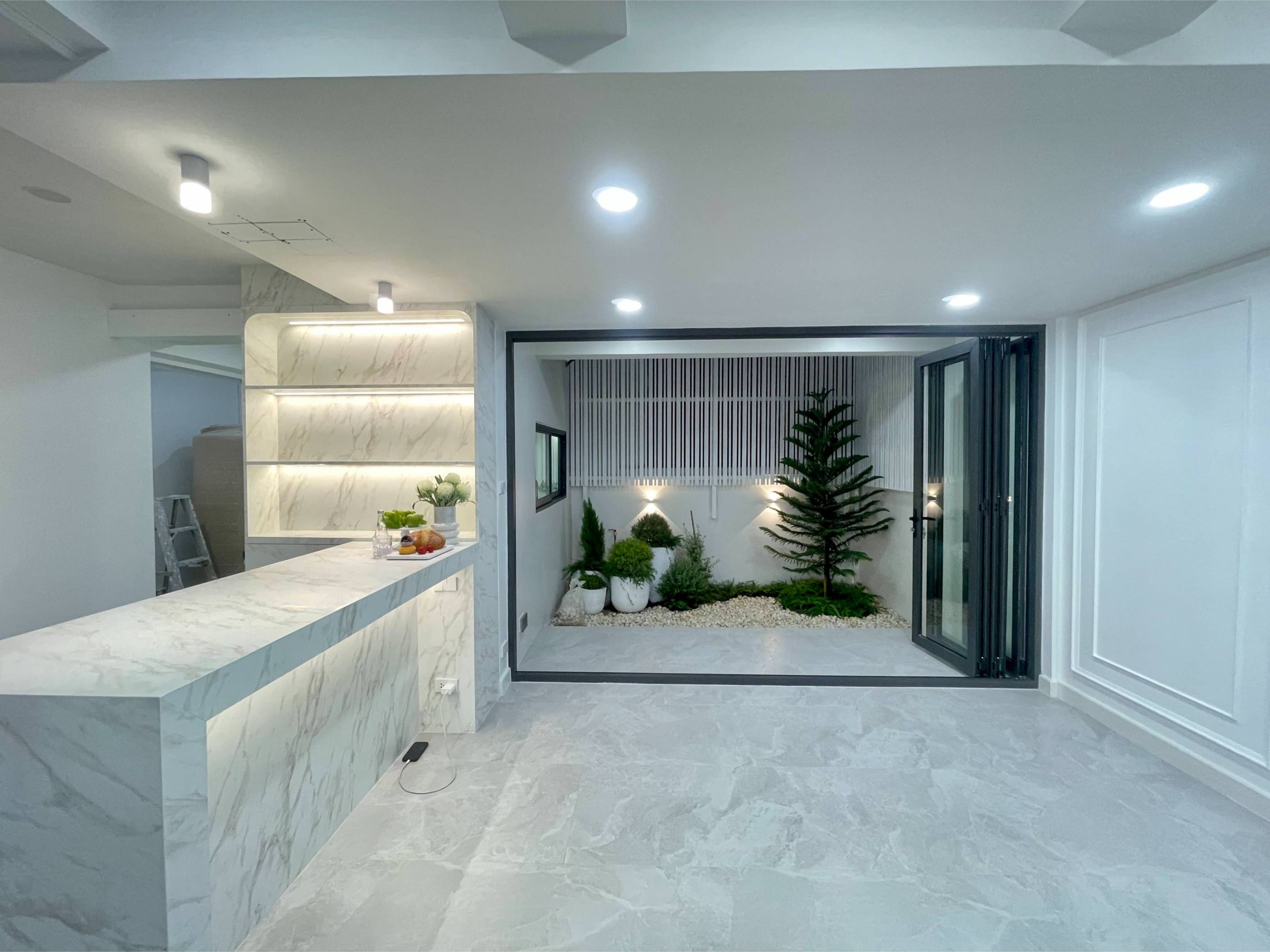 Rent this spacious 4-bedroom, 4-bathroom townhouse in Pridi Panomyong 42. 250 sqm with modern design and private garden. Available for 110,000 THB/month