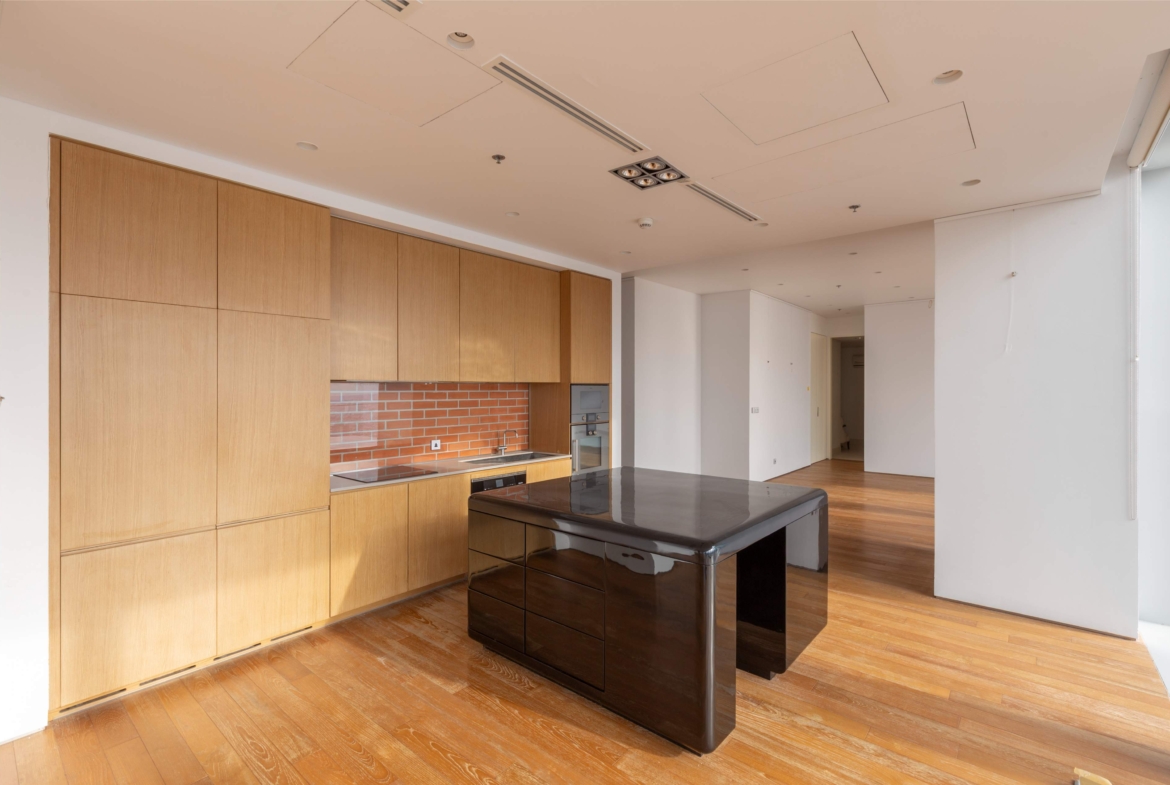 Luxury 2-Bedroom, 3-Bathroom, 248 sqm condo at The Ritz-Carlton Residences for sale ฿144M. High floor, large balcony, BTS Chong Nonsi access, 5-star services.