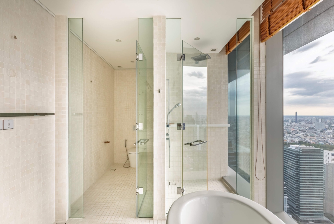 Luxury 2-Bedroom, 3-Bathroom, 248 sqm condo at The Ritz-Carlton Residences for sale ฿144M. High floor, large balcony, BTS Chong Nonsi access, 5-star services.