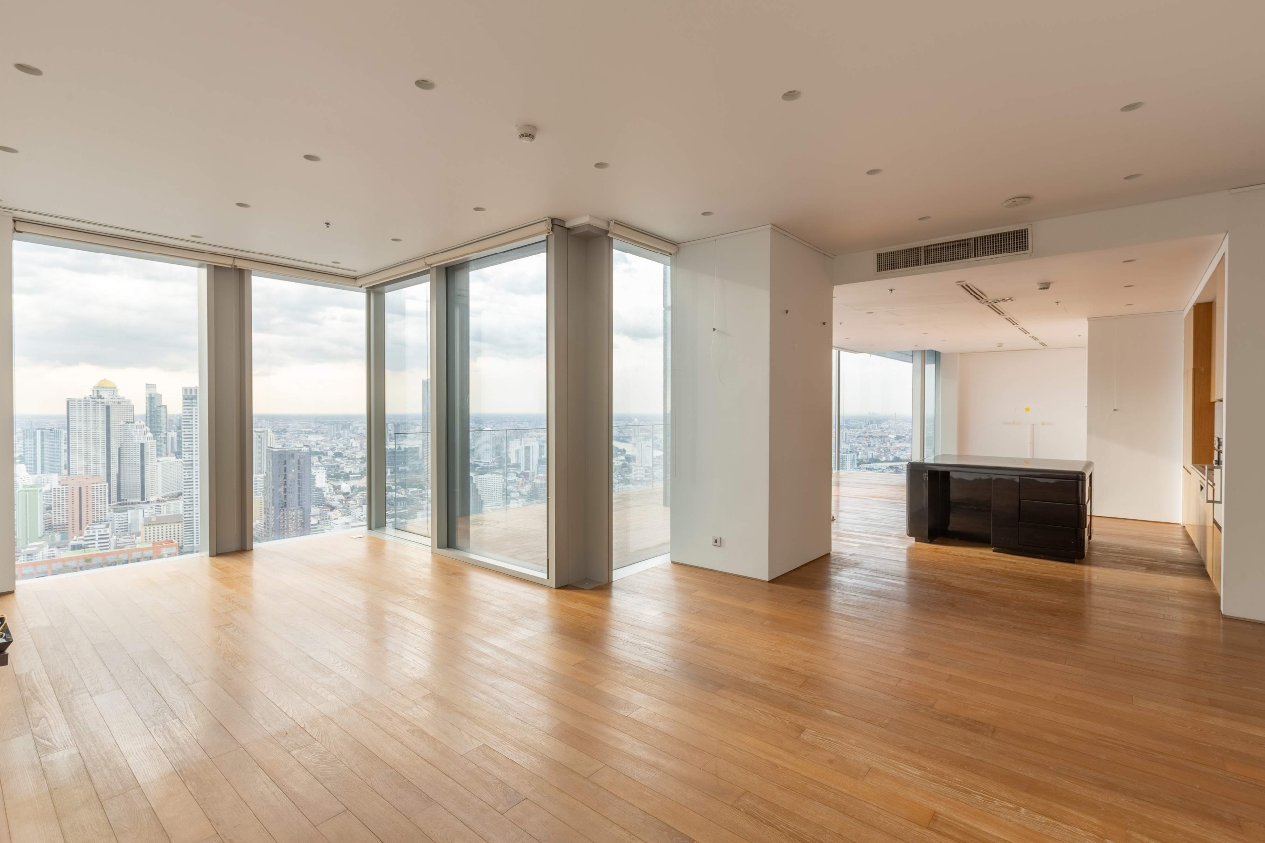 Luxury 2-Bedroom, 3-Bathroom, 248 sqm condo at The Ritz-Carlton Residences for sale ฿144M. High floor, large balcony, BTS Chong Nonsi access, 5-star services.