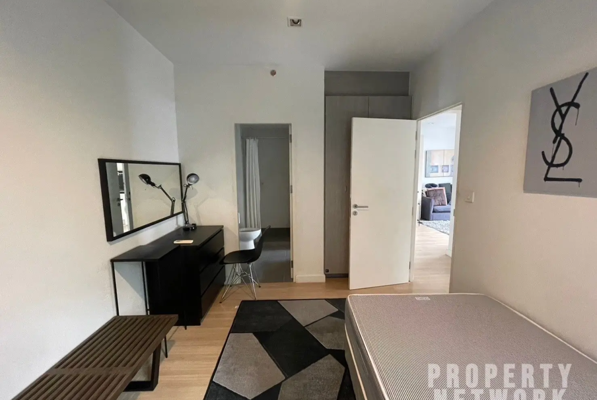 2-Bedroom, 2-Bathroom Condo, 68 sqm, 30,000 THB/month at The Seed Mingle Sathorn Suanplu, Near BTS Sala Daeng - For Rent
