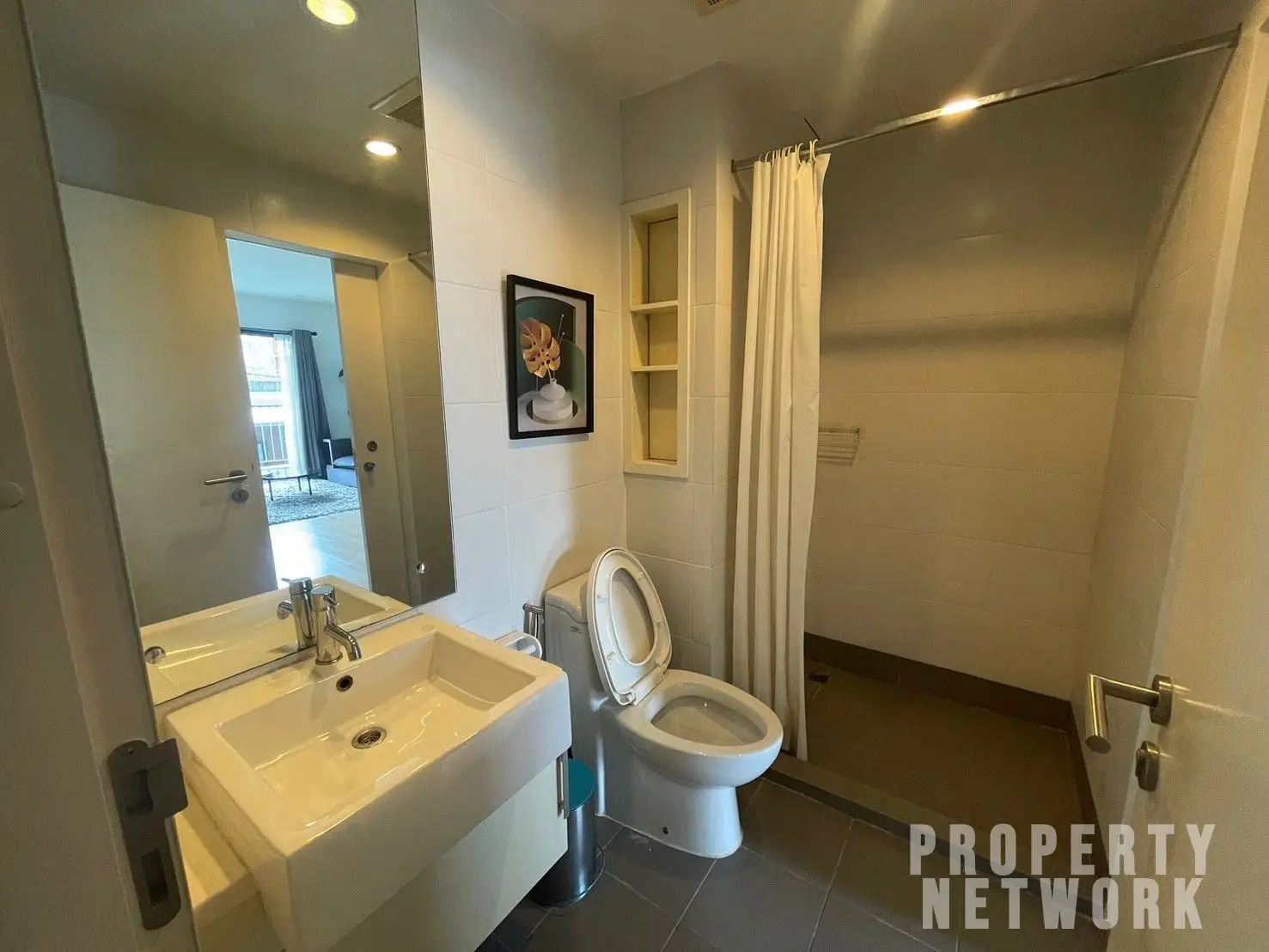 2-Bedroom, 2-Bathroom Condo, 68 sqm, 30,000 THB/month at The Seed Mingle Sathorn Suanplu, Near BTS Sala Daeng - For Rent