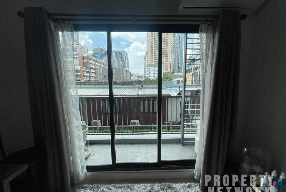 2-Bedroom, 2-Bathroom Condo, 68 sqm, 30,000 THB/month at The Seed Mingle Sathorn Suanplu, Near BTS Sala Daeng - For Rent