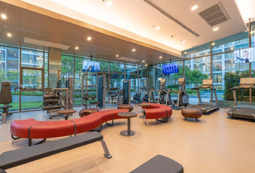 Modern 2-BR Condo at Supalai Oriental Sukhumvit 39, 82 sqm, high-floor, rent at 45,000 THB/month. Prime location with top amenities. Ready 1st March.