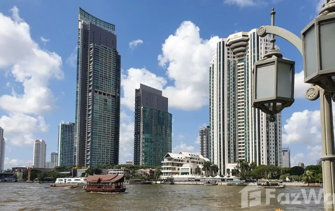 Luxurious 2-bedroom, 2-bathroom condo at The Residences at Mandarin Oriental, Bangkok. 128sqm, stunning river views. For sale ฿70M or rent ฿250K/month.