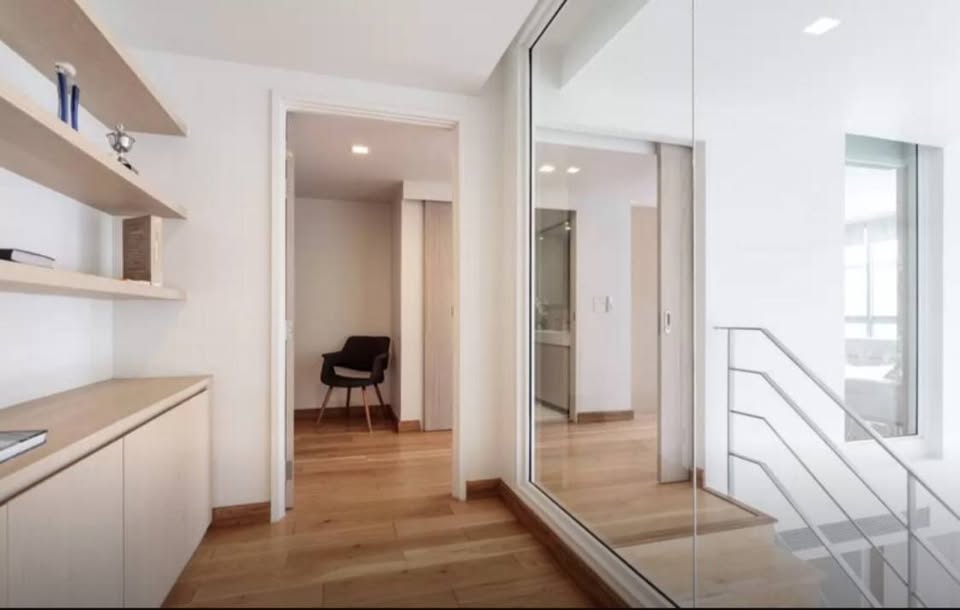 Luxurious 2-bedroom duplex at Downtown 49 in Sukhumvit 49, featuring modern interiors, spacious living areas, and a pet-friendly environment with top-tier facilities.