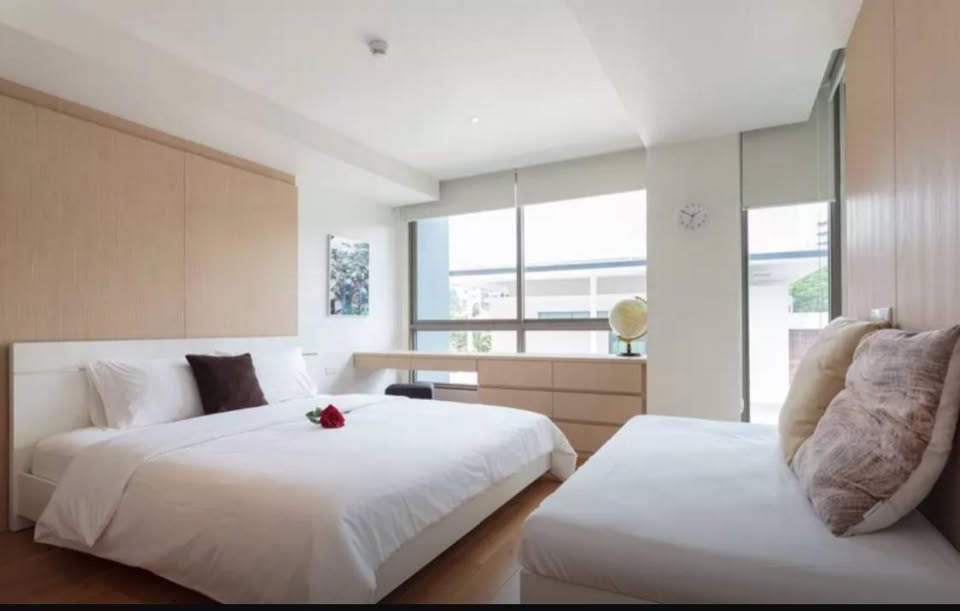 Luxurious 2-bedroom duplex at Downtown 49 in Sukhumvit 49, featuring modern interiors, spacious living areas, and a pet-friendly environment with top-tier facilities.