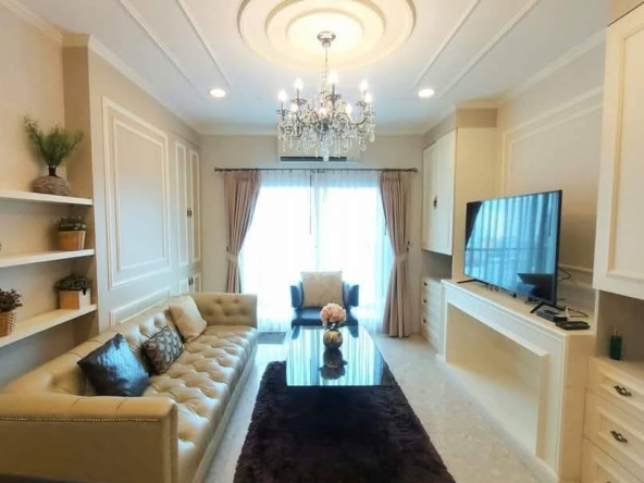 2-Bedroom, 2-Bathroom, 79sqm The Crest Sukhumvit 34, Rent 60K or Sale 16-20M THB, Near BTS Thonglor