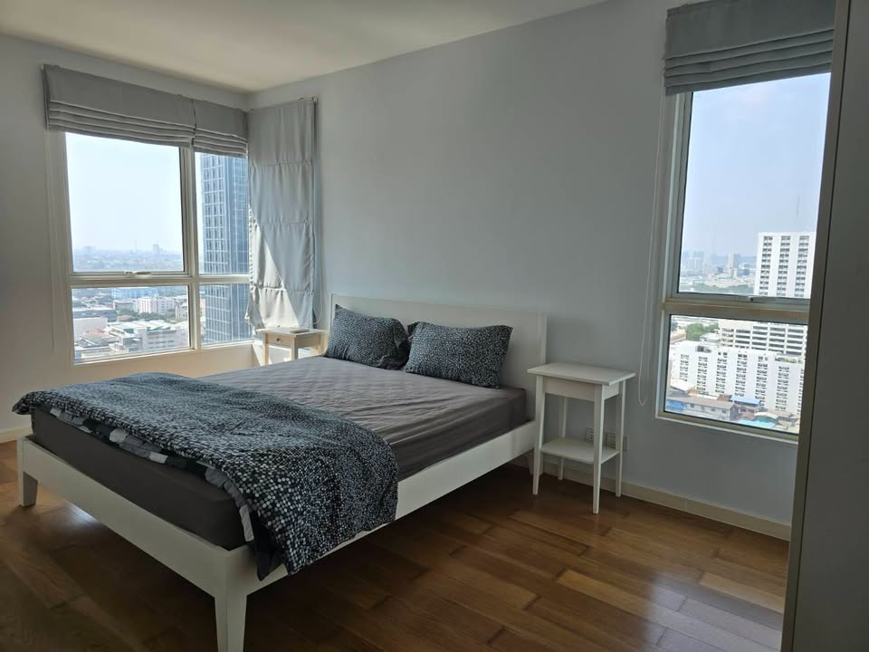 Stylish 2-bedroom condo for rent at Condolette Ize Ratchathewi, fully furnished, 80 sqm, near BTS Ratchathewi. Rent: 43,000 THB/month. Call now!
