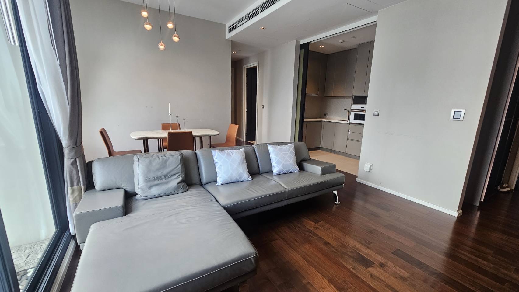 2-Bed, 2-Bath, 83.43 sqm Condo at The Diplomat 39 for Rent 72,000 THB or Sale 27,000,000 THB, 300m to BTS Phrom Phong, Luxury Sukhumvit Living.