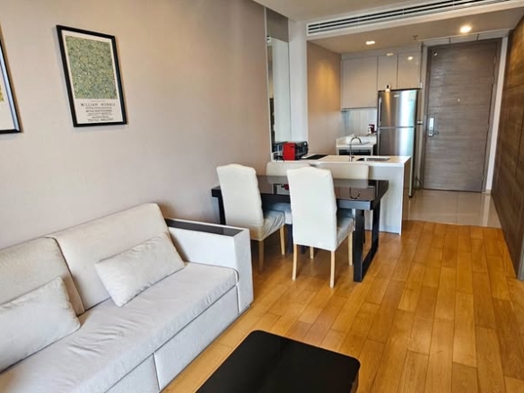1-Bed, 1-Bath, 55 sqm Condo for Rent at The Address Sathorn, ฿32,000/month, Near BTS Saint Louis – Fully Furnished, Modern Living in Prime Sathorn District