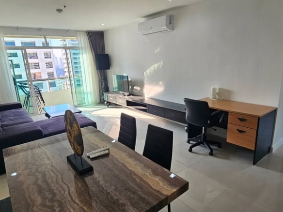 2-Bed, 2-Bath, 97 sqm Condo for Rent at Sukhumvit City Resort, Near BTS Nana, ฿40,000/month – Renovated Luxury in Sukhumvit 11, Bangkok