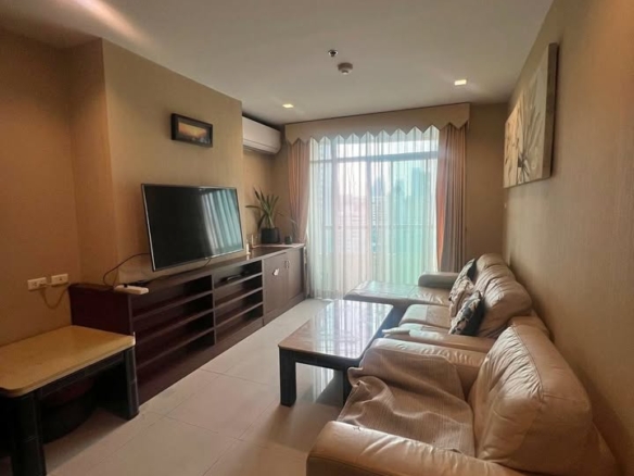 2-Bed, 2-Bath, 80 sqm Condo for Rent at Sukhumvit City Resort, ฿30,000/month, Near Nana BTS – Fully Furnished, Ideal for Professionals & Families