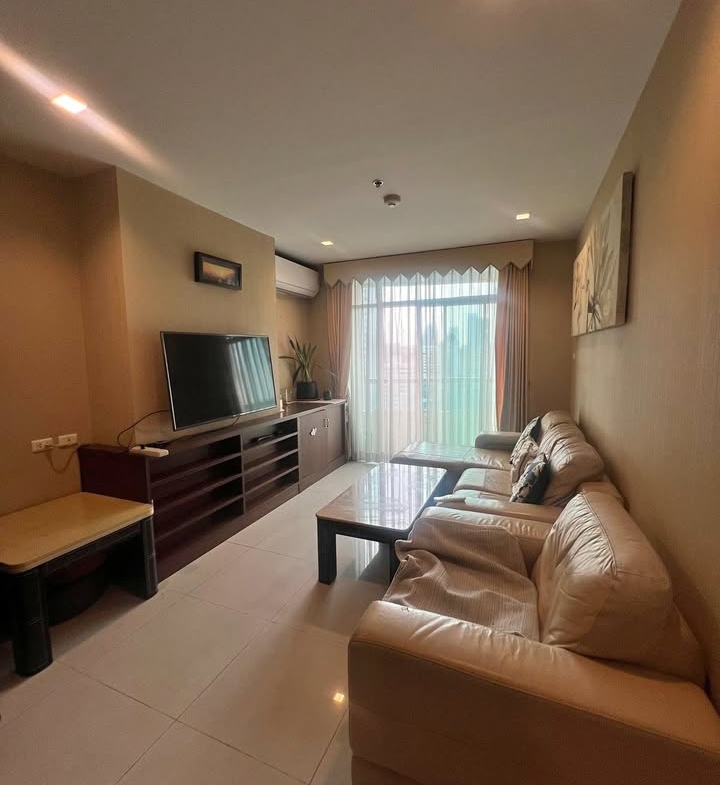 2-Bed, 2-Bath, 80 sqm Condo for Rent at Sukhumvit City Resort, ฿30,000/month, Near Nana BTS – Fully Furnished, Ideal for Professionals & Families