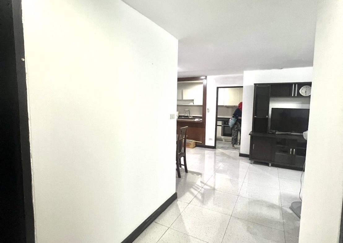Elegant 3-bedroom condo at DS Tower 2 Sukhumvit 39 with spacious interiors, modern furnishings, and a high-floor city view, offering a luxury urban living experience.