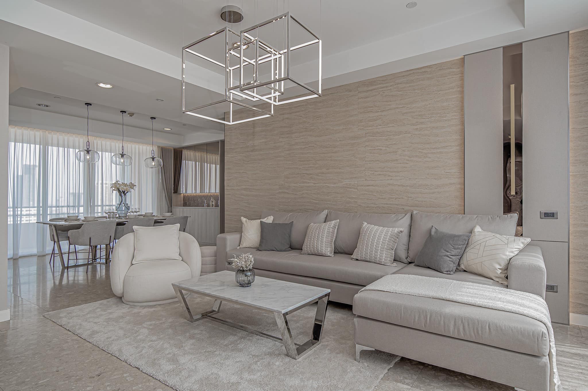 4-Bed, 3-Bath, 164 sqm Condo at Hampton Thonglor 10, Rent 120K/ Sale 32M, Near BTS Thonglor, Fully Furnished, Luxury Living in Bangkok’s Prime Area
