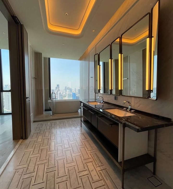 3-Bedroom, 3-Bathroom Condo, 226 sqm at One 89 (One Bangkok) for Rent, 950,000 THB/month, near Lumphini MRT & Saladaeng BTS, Premium Lifestyle.
