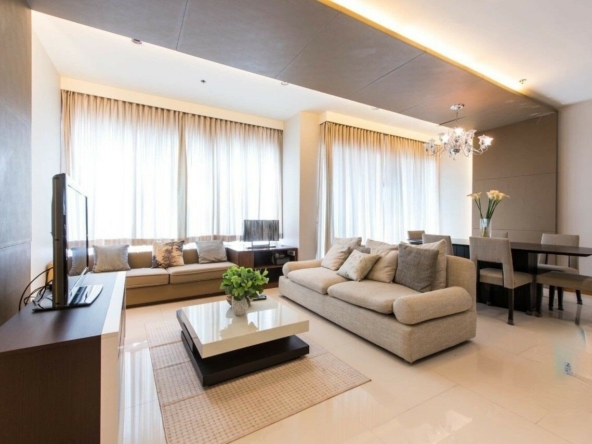 2-Bed, 2-Bath, 110 sqm Condo for Rent at Emporio Place, Sukhumvit, 65K THB/month, Near Phrom Phong BTS, Fully Furnished, Modern Living in Bangkok