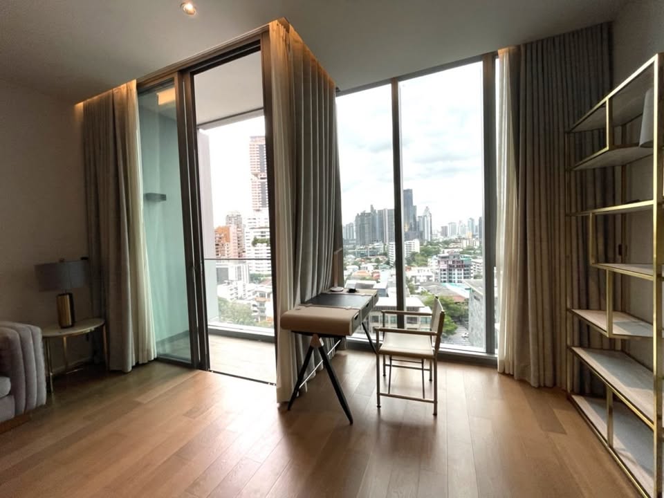 2-Bed, 2-Bath Condo for Rent at Kraam Sukhumvit 26, 100 sqm, ฿120,000/month, Near BTS Phrom Phong, Luxury Living in Bangkok's Prime Location.