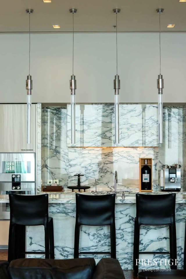 Exclusive 4-bed Sky Residence at The Ritz-Carlton, MahaNakhon. 409 sqm, 55+ floor. 5-star luxury, premium services, top-tier amenities. Price: 258M THB.