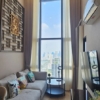 2-Bedroom, 1-Bathroom Condo at LIFE Rama 4-Asoke, 48.5 sqm, for Rent ฿43,000/month, 450m to MRT Queen Sirikit, City Views, Fully Furnished