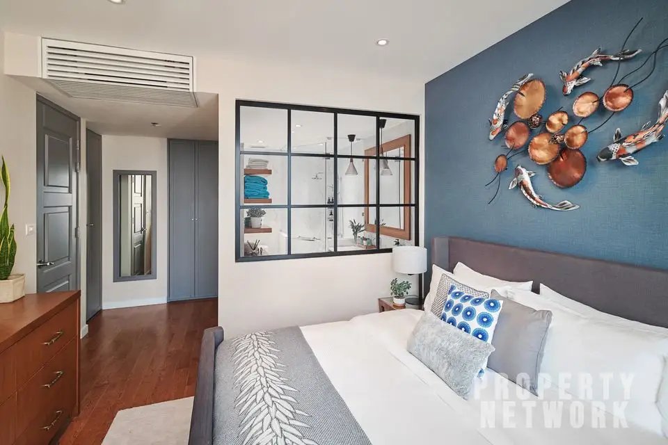 2-bed 2-bath 108 sqm duplex condo in Sathorn for sale at 19.25M THB. Open view, prime location, near BTS, well-maintained building with top amenities.