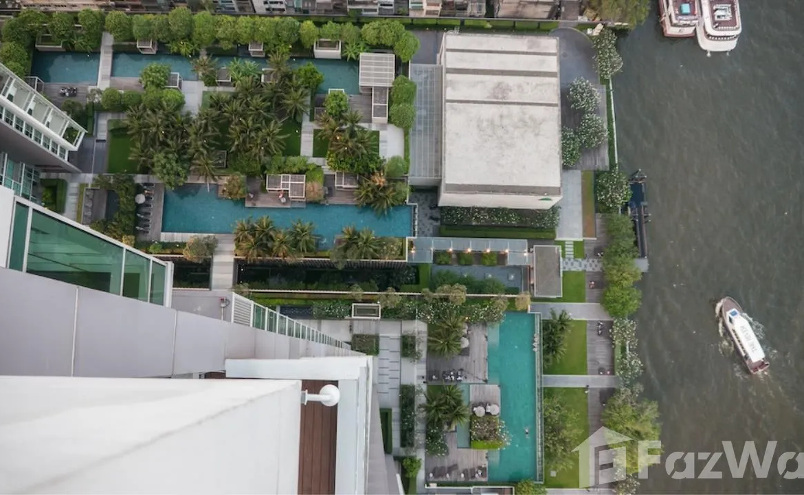 Luxurious 2-bedroom, 2-bathroom condo at The Residences at Mandarin Oriental, Bangkok. 128sqm, stunning river views. For sale ฿70M or rent ฿250K/month.