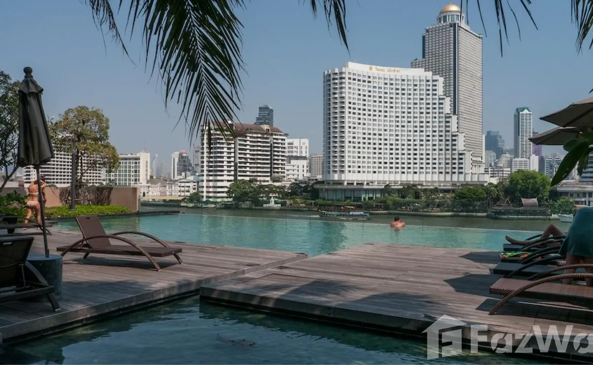 Luxurious 2-bedroom, 2-bathroom condo at The Residences at Mandarin Oriental, Bangkok. 128sqm, stunning river views. For sale ฿70M or rent ฿250K/month.