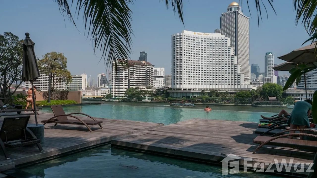 Luxurious 2-bedroom, 2-bathroom condo at The Residences at Mandarin Oriental, Bangkok. 128sqm, stunning river views. For sale ฿70M or rent ฿250K/month.